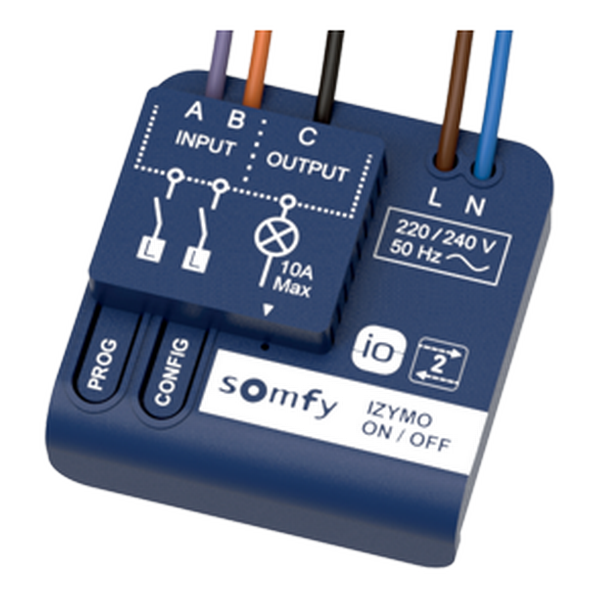 RÉCEPTEUR ON/OFF io IZYMO™ - 1822649 - 1 - Somfy