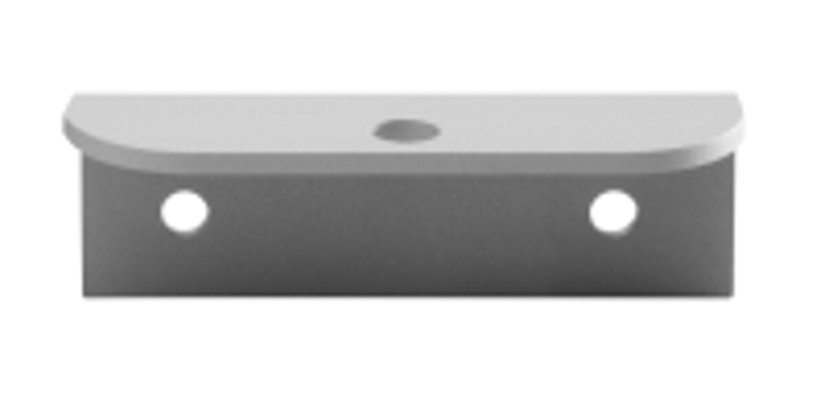 AXOVIA MULTIPRO - PLATINE DE FIXATION PORTAIL BRAS ACIER (GRIS) - 9019899 - 1 - Somfy