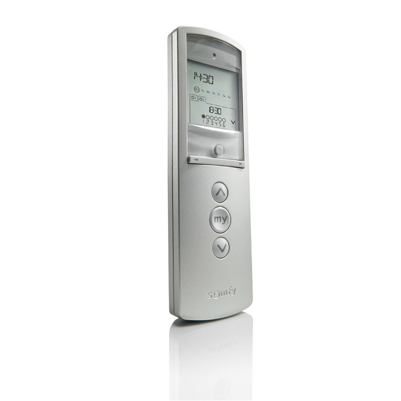 TÉLÉCOMMANDE TELIS 6 CHRONIS RTS - Silver - 1805210 - 1 - Somfy