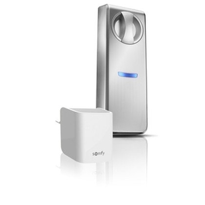 PACK SERRURE CONNECTÉE POUR PORTE ÉPAISSE - jusqu'à 9 cm + PASSERELLE INTERNET - 1811704 - 1 - Somfy